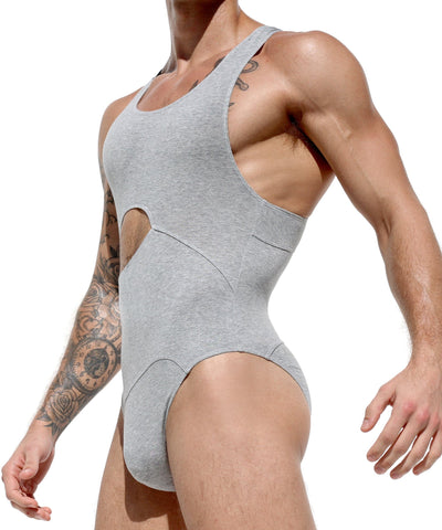RUFSKIN® Bodysuits SEXTUS HEATHER GREY