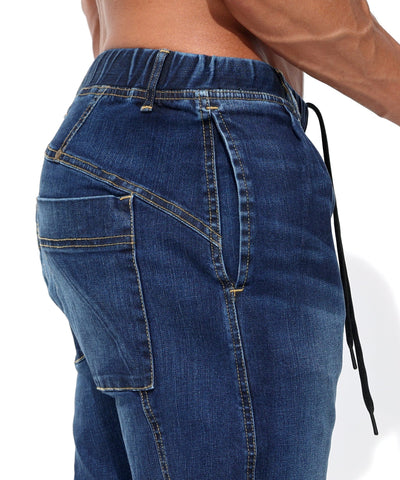 RUFSKIN® DENIM SADDLE DARK DISTRESSED