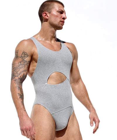 RUFSKIN® Bodysuits SEXTUS HEATHER GREY