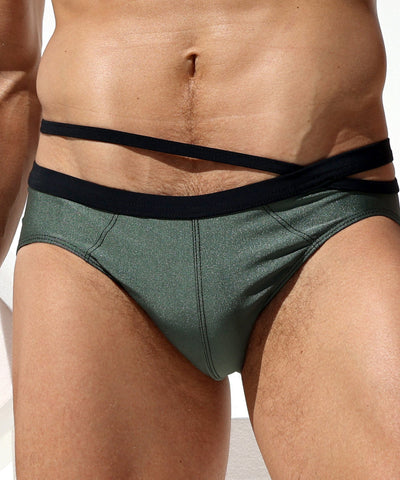 RUFSKIN® Swimwear CIELO METALLIC ARMY