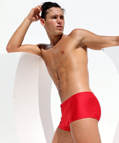 RUFSKIN® SWIMWEAR LIVIO SHINY RED