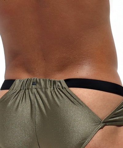 RUFSKIN® SWIMWEAR PIETRO BURNT OLIVE