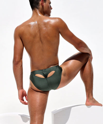 RUFSKIN® SWIMWEAR ROCKO METALLIC ARMY